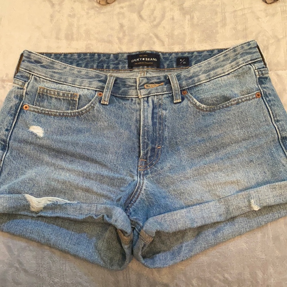 Lucky jean shorts